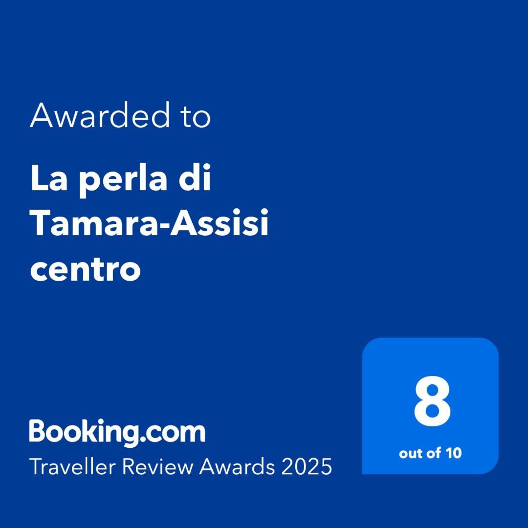 La Perla Di Tamara-Assisi Blu Apartment Luaran gambar